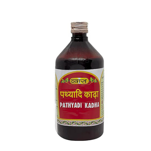 Vyas Pathyadi Kadha 450ml – Ayurvedic Herbal Decoction for Head & Sinus Support - LUXURY GLOW