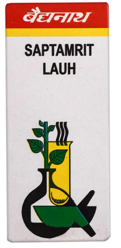Baidyanath Saptamrit Lauh Tablet – Ayurvedic Support for Eye Health, Hair Strength & Digestion