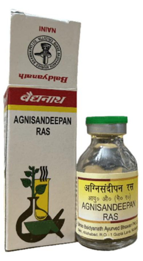 Baidyanath Agnisandeepan Ras – Ayurvedic Digestive Support for Bloating & Acidity (80 Tablets)
