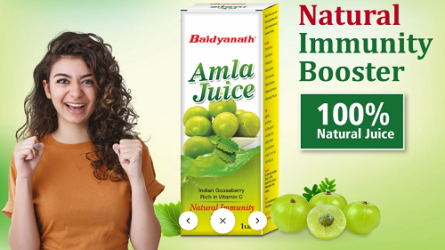 Baidyanath Amla Juice 1L – Immunity Booster, Digestive Support & Natural Vitamin-C Tonic