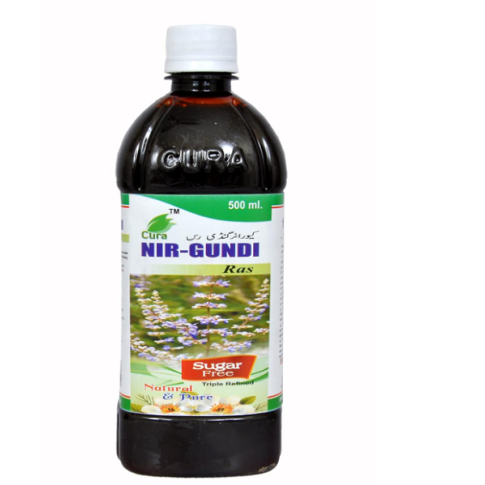 Cura Nirgundi Ras Juice for Pain Relief, Inflammation & Immunity – 500ml