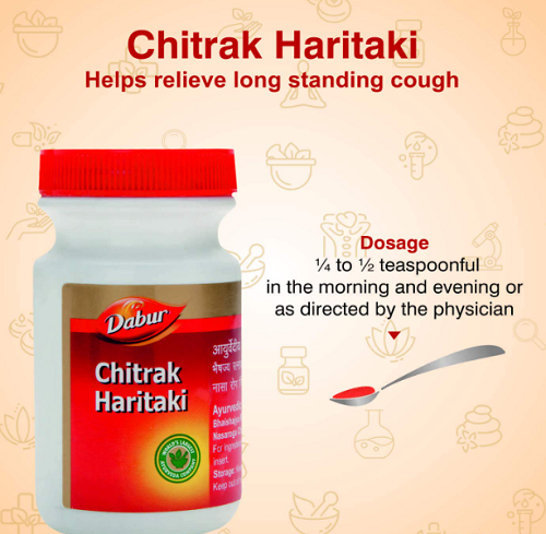 Dabur Chitrak Haritaki – Ayurvedic Respiratory & Sinus Care Formula