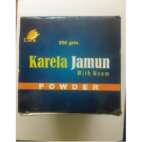 Cura Karela Jamun with Neem Powder – Ayurvedic Wellness & Immunity Support (250 g)