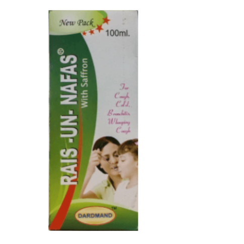 Dardmand Rais-Un-Nafas Syrup (200ml) – Respiratory & Lung Wellness Support