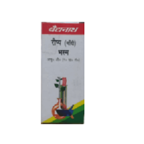 Baidyanath Raupya (Chandi) Bhasma – Ayurvedic Silver Tonic for Immunity, Heart & Vitality