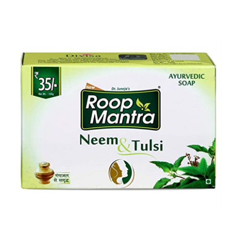 Divisa Roop Mantra Neem & Tulsi Soap – Acne Control & Natural Glow