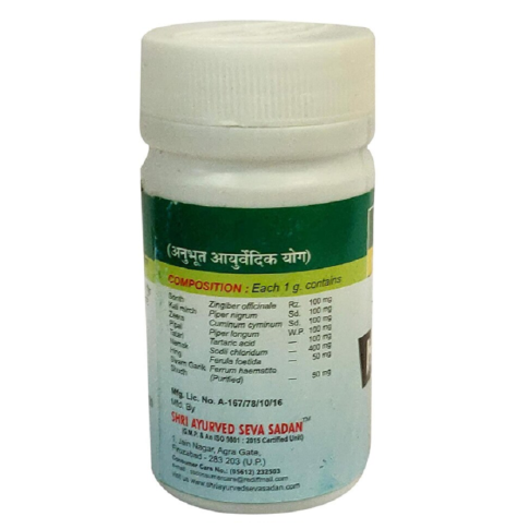 Seva Sadan Hing Bati for Gas, Bloating & Digestive Comfort