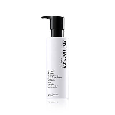 Acondicionador tónico fortalecedor con agua de arroz Shu Uemura Izumi: cabello más grueso, fuerte y brillante (250 ml)