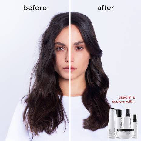 Champú tónico fortalecedor con agua de arroz Shu Uemura Izumi: cabello más grueso, fuerte y brillante (300 ml)