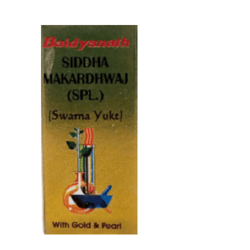 Baidyanath Siddha Makardhwaj (SPL.) (S.Y.) – Rejuvenation & Vitality Support (10 Tablets) - LUXURY GLOW