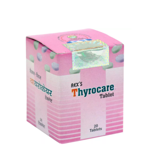 Rex Thyrocare Tablets – Thyroid Function & Metabolism Support