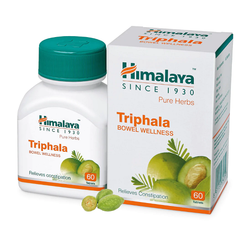 Himalaya Triphala Tablets for Digestive Health, Detox & Bowel Wellness