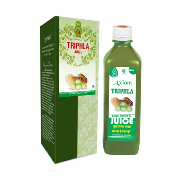 Axiom Triphala Juice – Ayurvedic Digestive Cleanser for Eyesight & BP Support