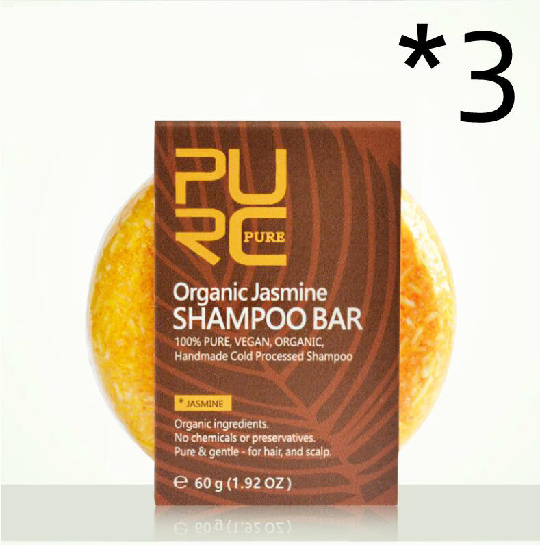 Champú y jabón herbal Purc: anticaspa, control de grasa y nutrición capilar (varios aromas)