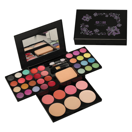 ADS All-in-One Full Makeup Kit for Women – Eyeshadow, Blush, Concealer & More