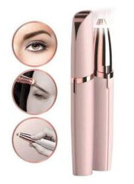 LuxuryGlow Flawless Electric Eyebrow Trimmer – Painless, Portable & LED Precision