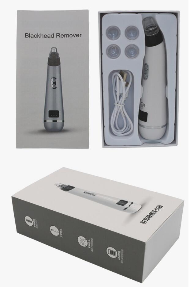 LuxuryGlow Electric Blackhead Remover – Deep Pore Cleaner with 5 Suction Levels