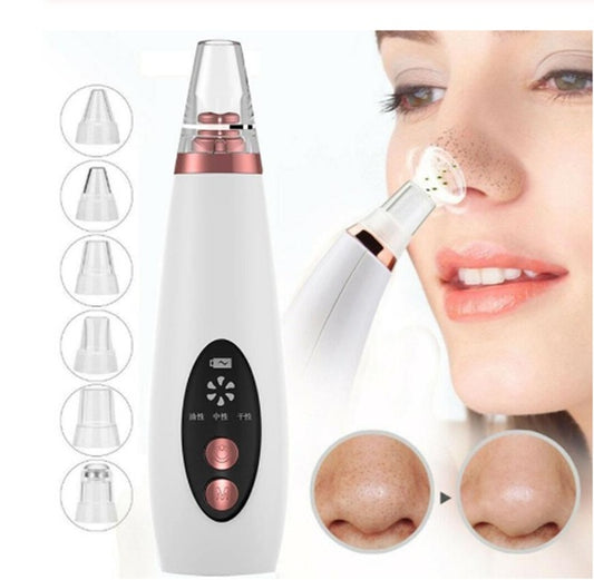 Aspirador microcristalino para puntos negros LuxuryGlow: limpiador de poros profundos