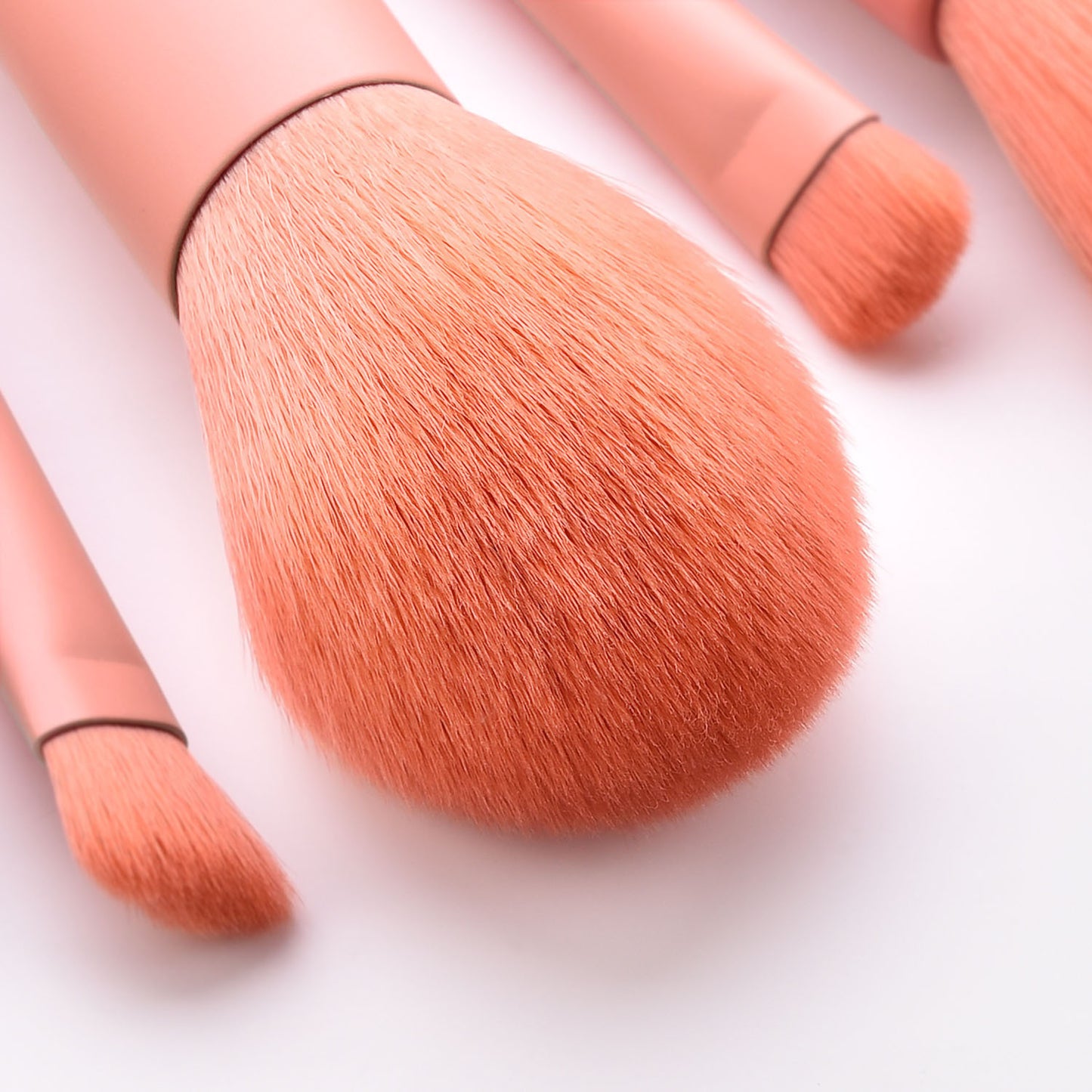 LuxuryGlow 10-Piece Professional Makeup Brush Set – Soft Nylon Bristles & Wooden Handles