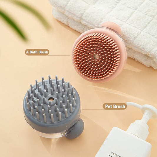 فرشاة شامبو وتدليك فروة الرأس من السيليكون من LuxuryGlow - فرشاة تنظيف الشعر المضادة للقشرة للرجال والنساء