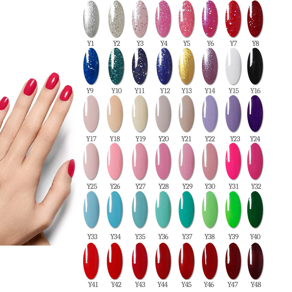 Máquina de fototerapia para uñas Santilady de 80 W: kit para uñas de gel con lámpara LED y esmalte