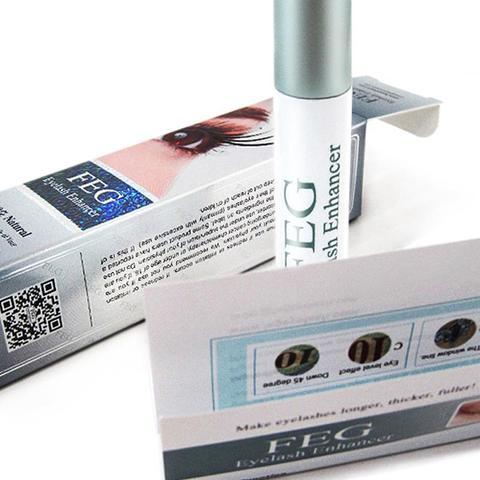 Suero potenciador de pestañas y cejas FEG: fórmula natural para el crecimiento y el engrosamiento