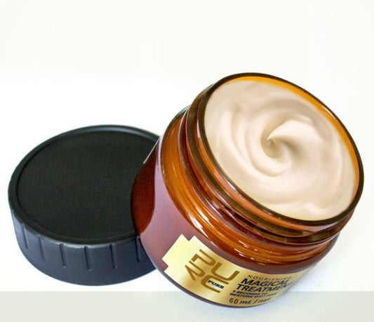 Mascarilla capilar sin vapor con fragancia LuxuryGlow para mujer: repara y suaviza en segundos