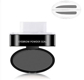 LuxuryGlow Waterproof Eyebrow Stamp Kit with Stencils – Instant Natural Brows