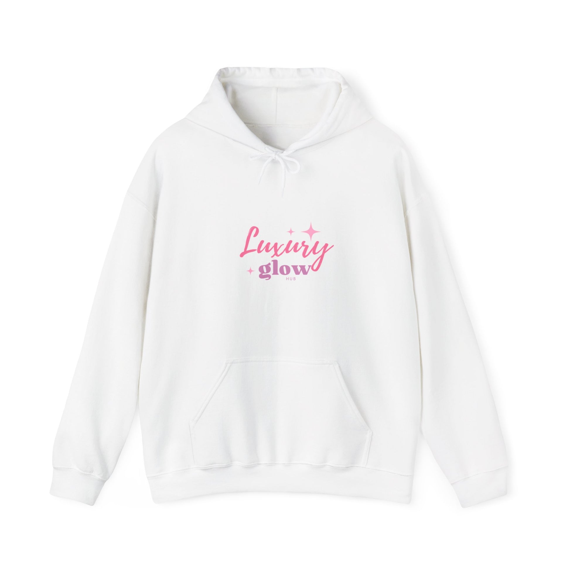 Unisex Cotton Hoodie - Cozy Kangaroo Pocket Sweatshirt | Luxury Glow - LUXURY GLOW