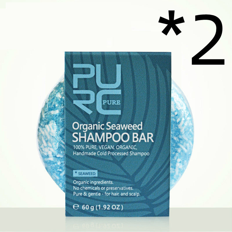 Champú y jabón herbal Purc: anticaspa, control de grasa y nutrición capilar (varios aromas)