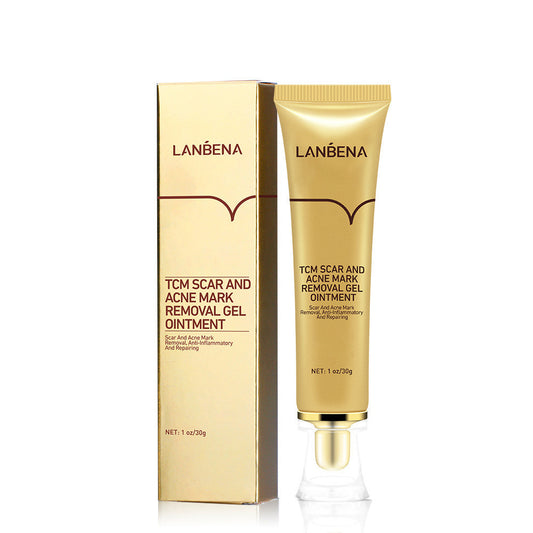 Crema de hierbas para eliminar cicatrices de LANBENA: gel de medicina tradicional china para reparar la piel.