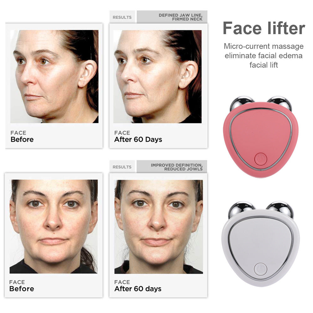 Masajeador facial de microcorriente GUARD WING: herramienta ultrasónica e iónica para reafirmar la piel