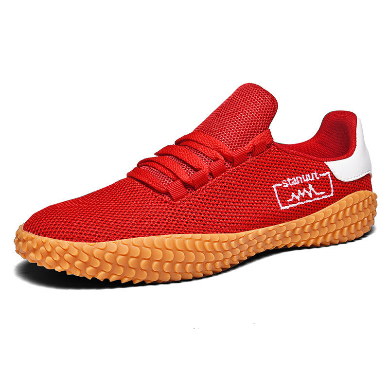Zapatillas deportivas transpirables de tejido volador stanuut para hombre: ligeras y con amortiguación