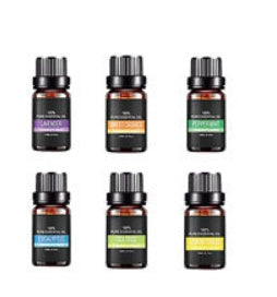 Set de aceites esenciales de aromaterapia orgánicos Gu Jia de grado terapéutico para difusor