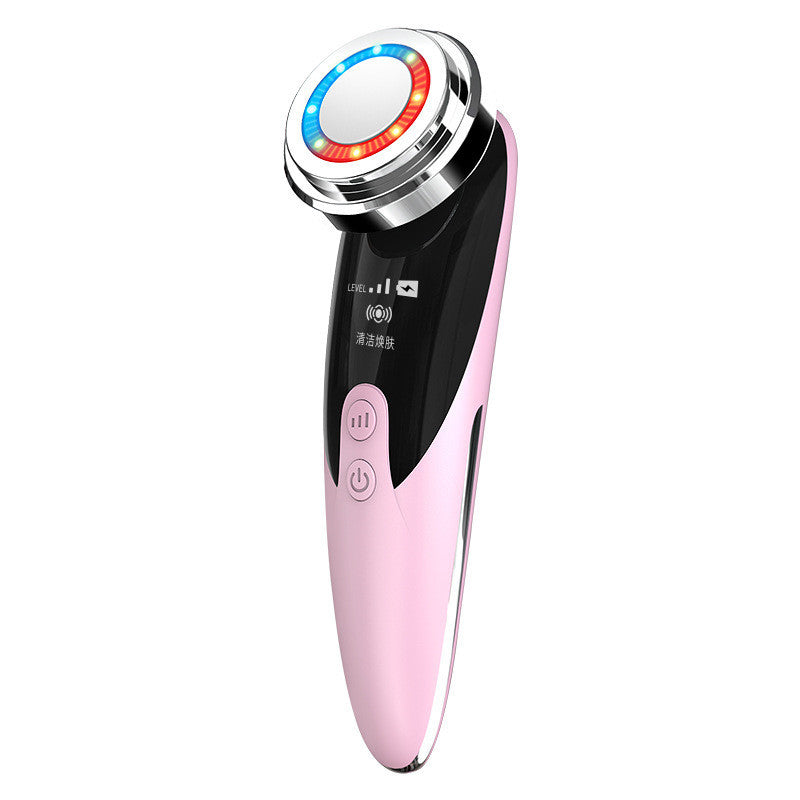 LuxuryGlow 4-in-1 Skin Rejuvenation Facial Massager – Deep Cleansing & Anti-Aging Device