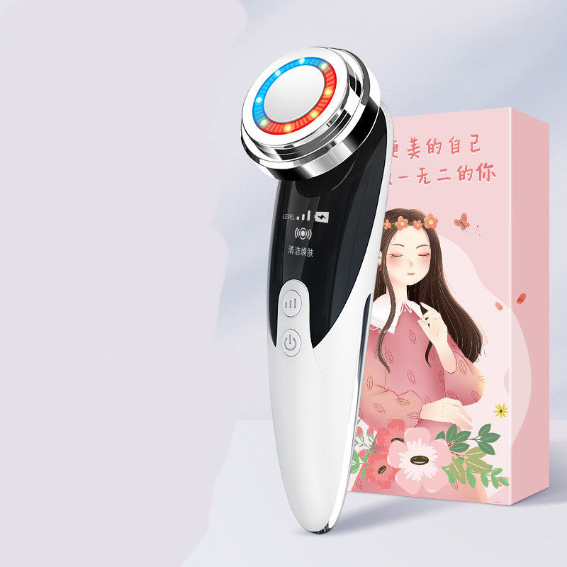 LuxuryGlow 4-in-1 Skin Rejuvenation Facial Massager – Deep Cleansing & Anti-Aging Device