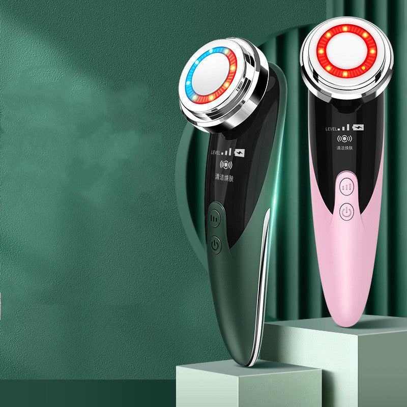 LuxuryGlow 4-in-1 Skin Rejuvenation Facial Massager – Deep Cleansing & Anti-Aging Device