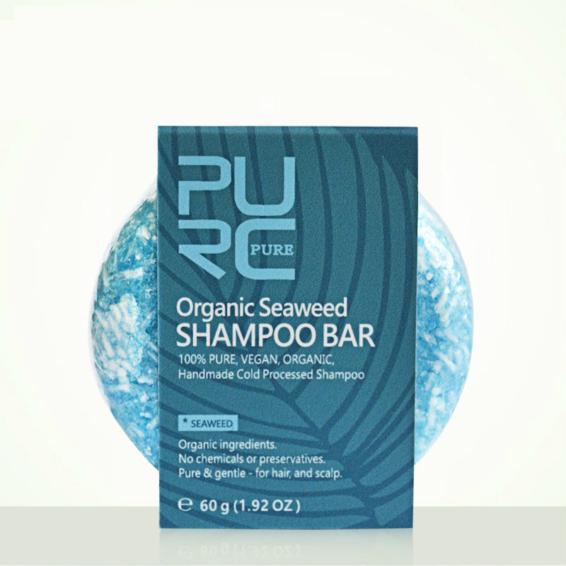 Champú y jabón herbal Purc: anticaspa, control de grasa y nutrición capilar (varios aromas)