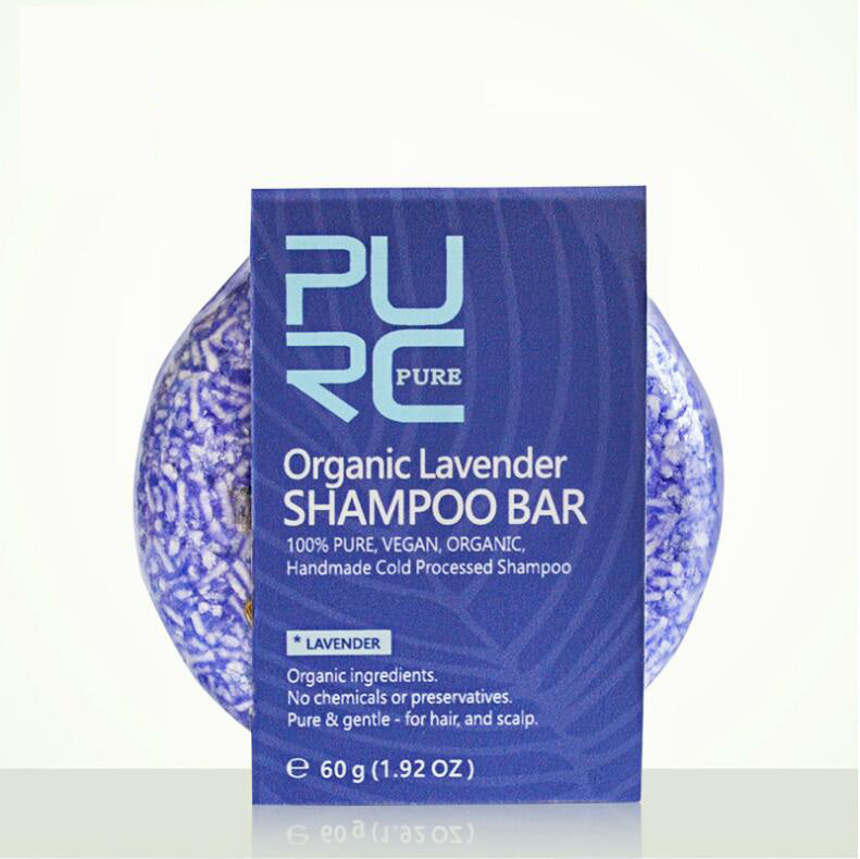Champú y jabón herbal Purc: anticaspa, control de grasa y nutrición capilar (varios aromas)