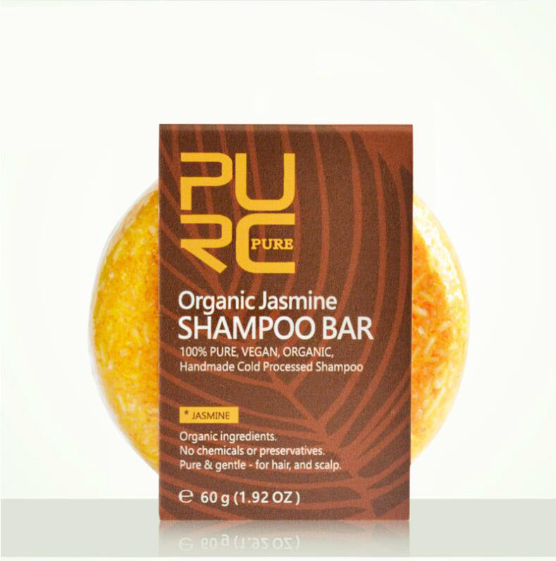 Champú y jabón herbal Purc: anticaspa, control de grasa y nutrición capilar (varios aromas)