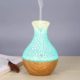 مرطب هواء بارد على شكل مزهرية من LuxuryGlow - موزع روائح عطرية USB سعة 130 مل للمنزل والمكتب