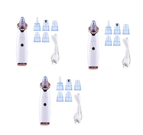 LuxuryGlow Electric Blackhead Remover – Deep Pore Cleaner with 5 Suction Levels