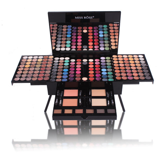 MISS ROSE 8+ Color Blush Makeup Palette – Natural Finish, Concealer & Face Enhancer