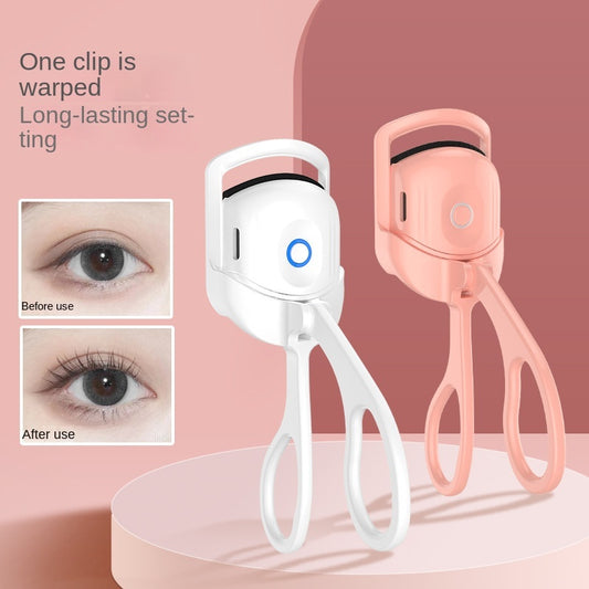 LuxuryGlow Rechargeable Heated Eyelash Curler – Long-Lasting Lift & Curl in Seconds