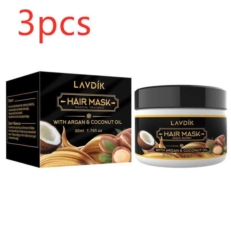 Mascarilla capilar nutritiva reparadora profunda LAVDIK: acondicionador antifrizz e hidratante 
