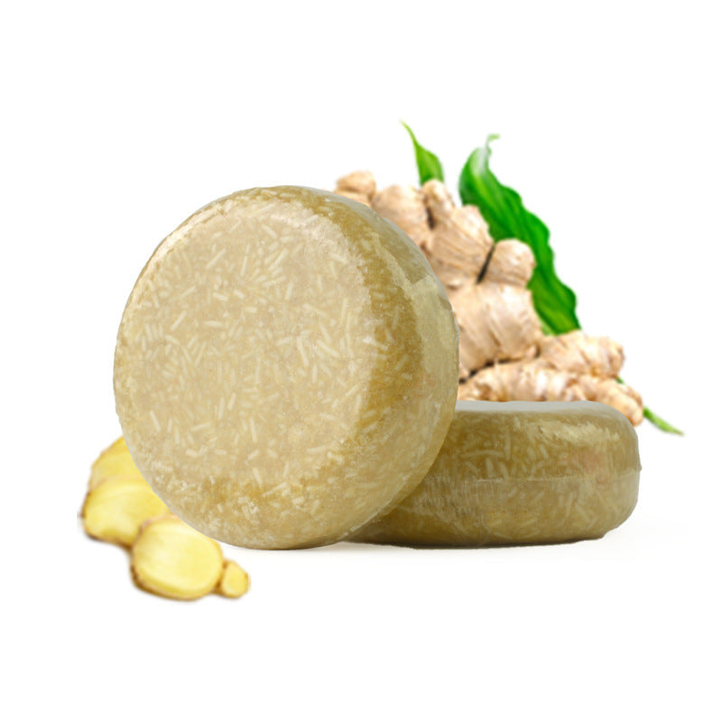 LuxuryGlow Ginger Shampoo Soap Bar – Anti-Dandruff & Hair Refreshing Treatment (60g)