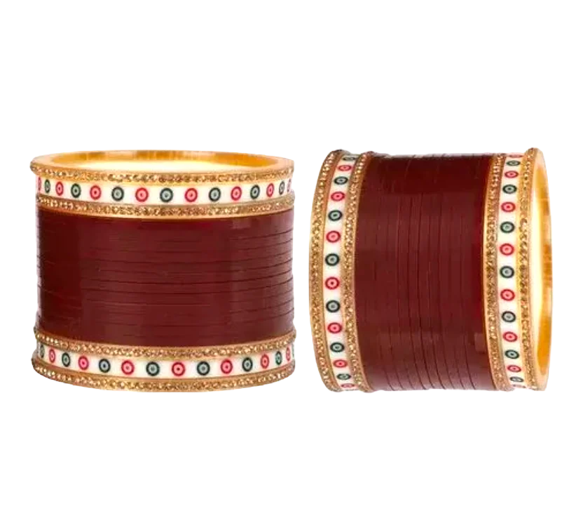 LuxuryGlow Wedding Bangles Radiant 36-Piece Indian Wedding Bangles Set – Traditional Bridal Jewelry by