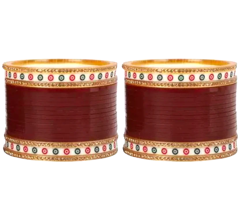 LuxuryGlow Wedding Bangles Radiant 36-Piece Indian Wedding Bangles Set – Traditional Bridal Jewelry by