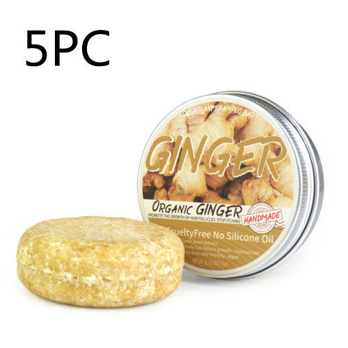 LuxuryGlow Ginger Shampoo Soap Bar – Anti-Dandruff & Hair Refreshing Treatment (60g)