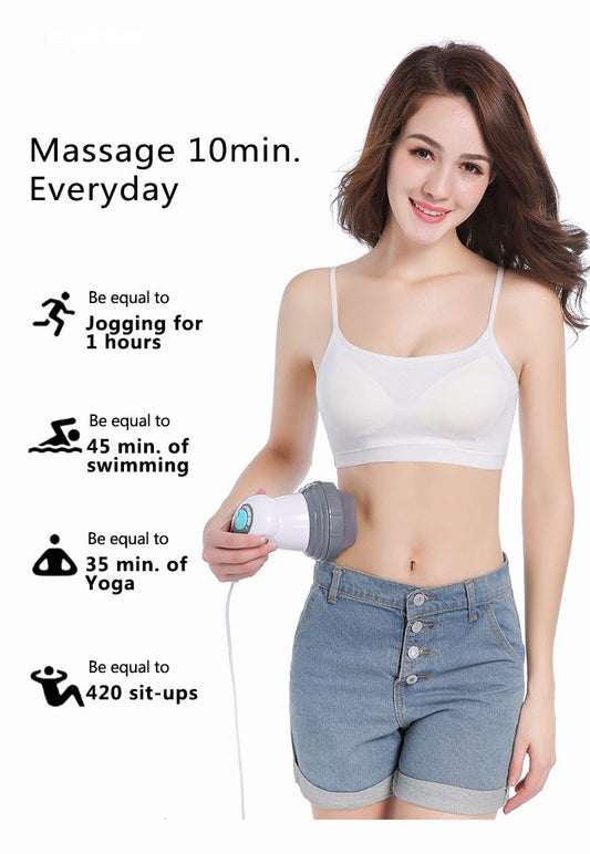 LuxuryGlow Electric Full Body Massage Roller – Infrared Slimming & Cellulite Massager